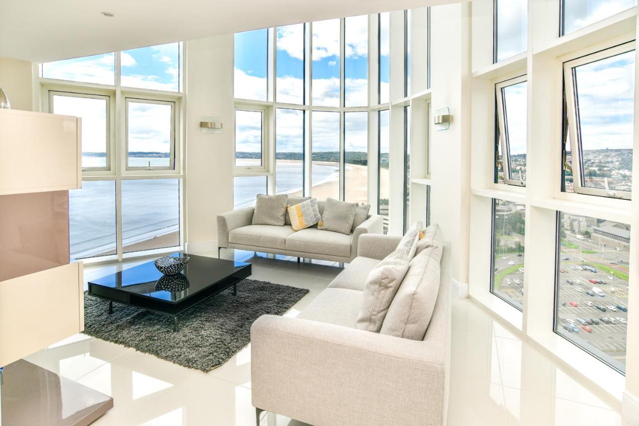 Just Stay Wales - Meridian Quay Penthouses Swansea Dış mekan fotoğraf